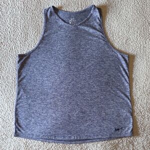 Nike Dri-Fit Silky High Neck Muscle Racerback Tank Top